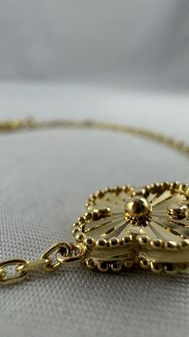 Bracciali & Braccialetti: Armkette in 585 Gold / 14 Karat – Nuovo (secondo la descrizione) da kreuzlingen venduto da fantasy_schmuck 1