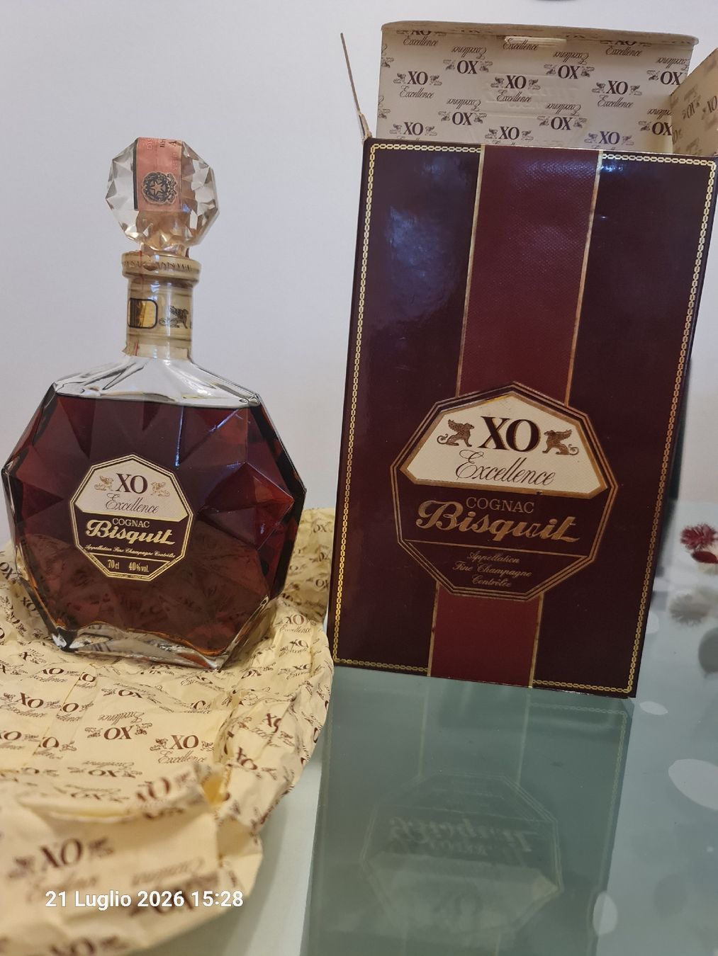 Bevande alcoliche: Bisquit XO Excellence Cognac 0.75L OVP – Nuovo e nell'imballaggio originale da Aarau venduto da Polikum