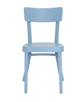 Stuhl hellblau Holz Set von 2 Stück guter Zustand (total 4x)