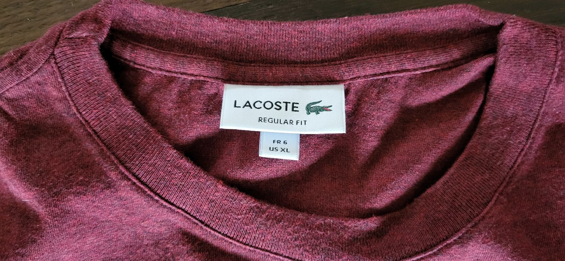 Lacoste T-Shirts: Lacoste shirt XL/6 – Neu (gemäss Beschreibung) aus Unterseen von rej_lnk9 1