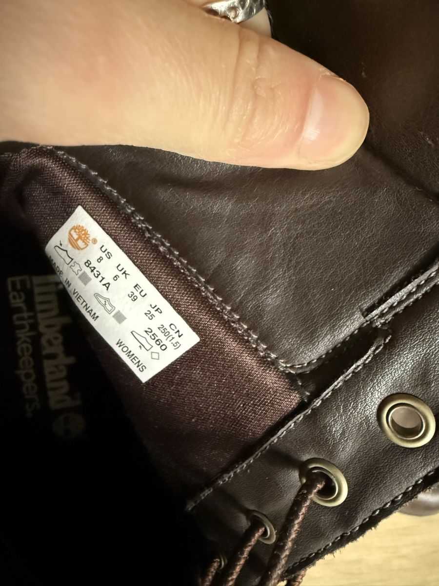 Timberland Scarpe da donna: Timberland Lederstiefel Top Zustand 39 – Nuovo (secondo la descrizione) da Walenstadt venduto da nad_dm9g 5