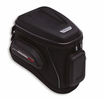 Ducati Tanktasche mit Tanklock-Befestigung.