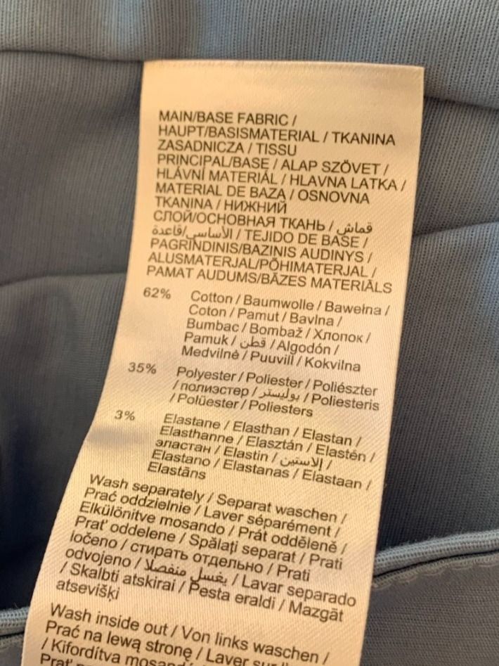 Orsay Pantaloni: Orsay Damen Hose in Gr. 38, Hellblau – Usato da Worb venduto da farben20zauber 6