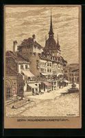 Bern, Hollaender- und Kaefigturm, 1926