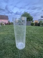 Grosse Glasvase, Dekovase für Indoor & Outdoor