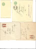 bande journeaux + 1 lettre Tageszeitungsstreifen + 1 Brief