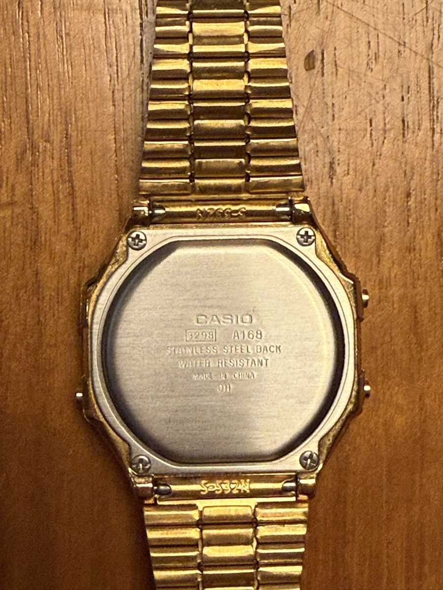 Casio Uhren: Coole Casio A168 Gold Uhr – Gebraucht aus Kriessern von M_Ricardo_20 2