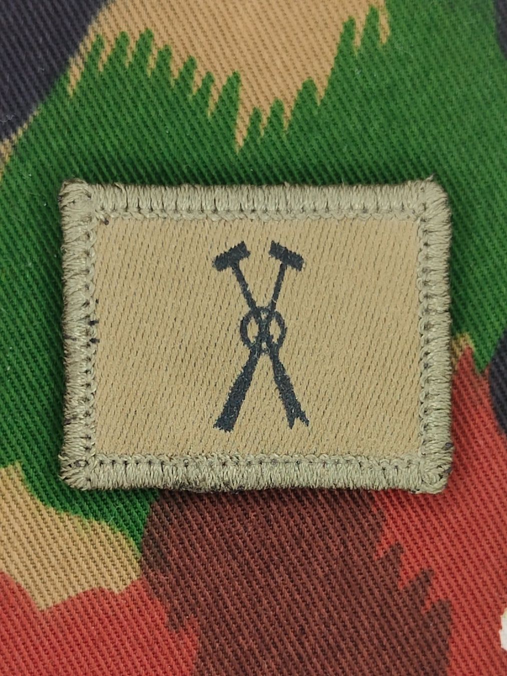 Schweizer Armee Placchette & Badge: Funktionsabzeichen Pontonier, Variante 2 – Usato da Bauma venduto da SwissMilitaria