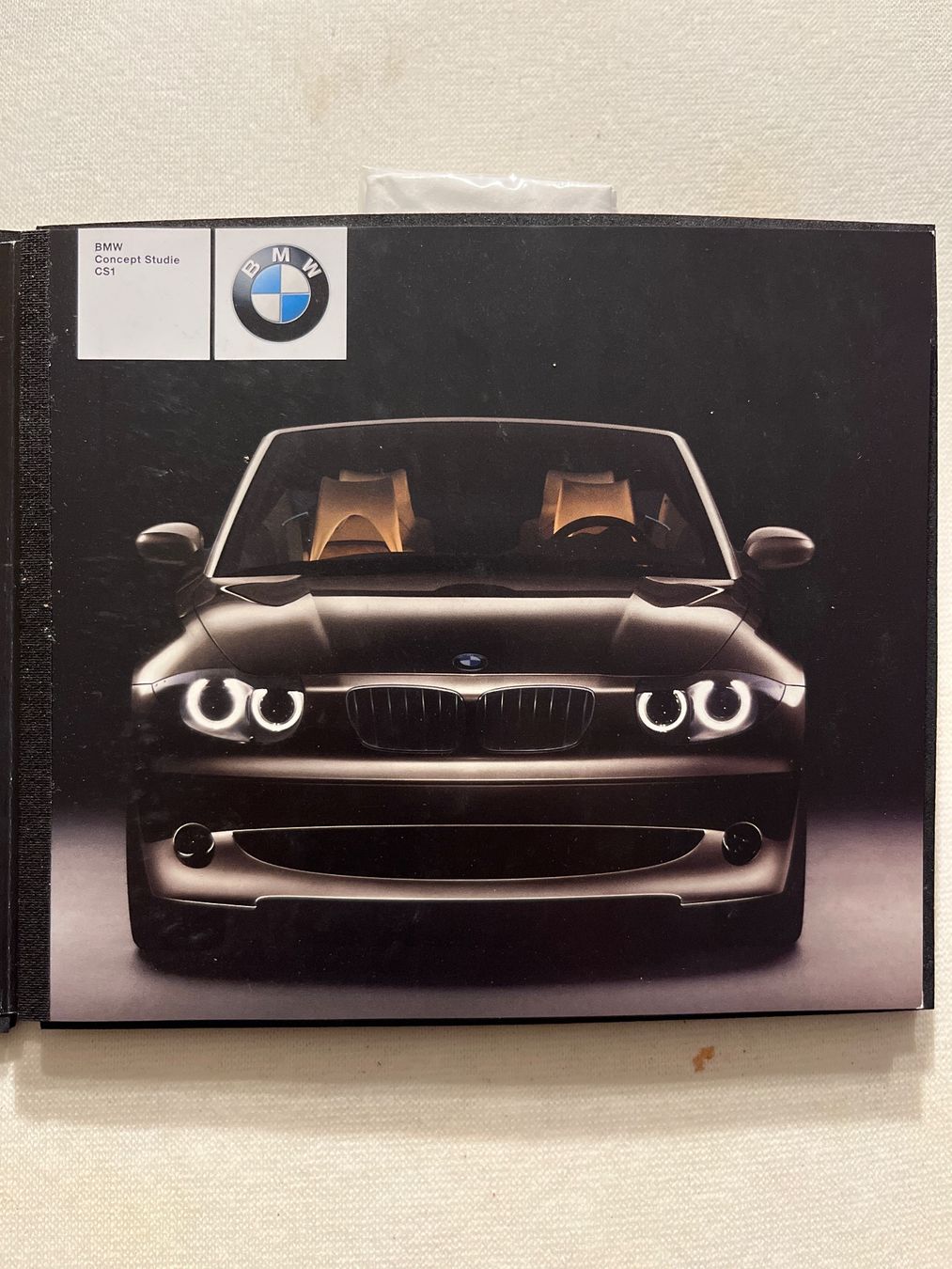 BMW Documenti: BMW Concept Studie CS1 Prospekt – Usato da Goldach venduto da SSRConzept 1
