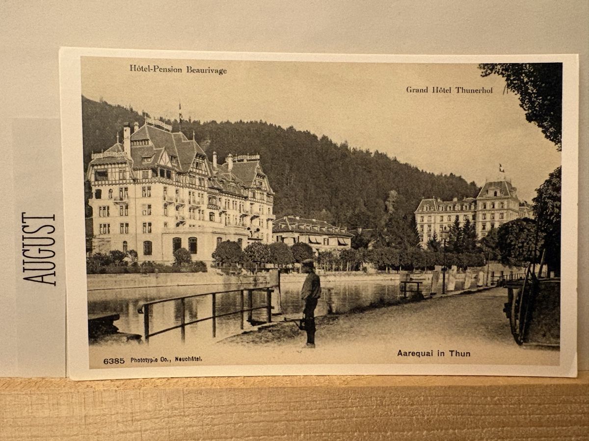 Cartoline postali: AK von Thun Aarequai – Usato da Rümlang venduto da Kartenpost1