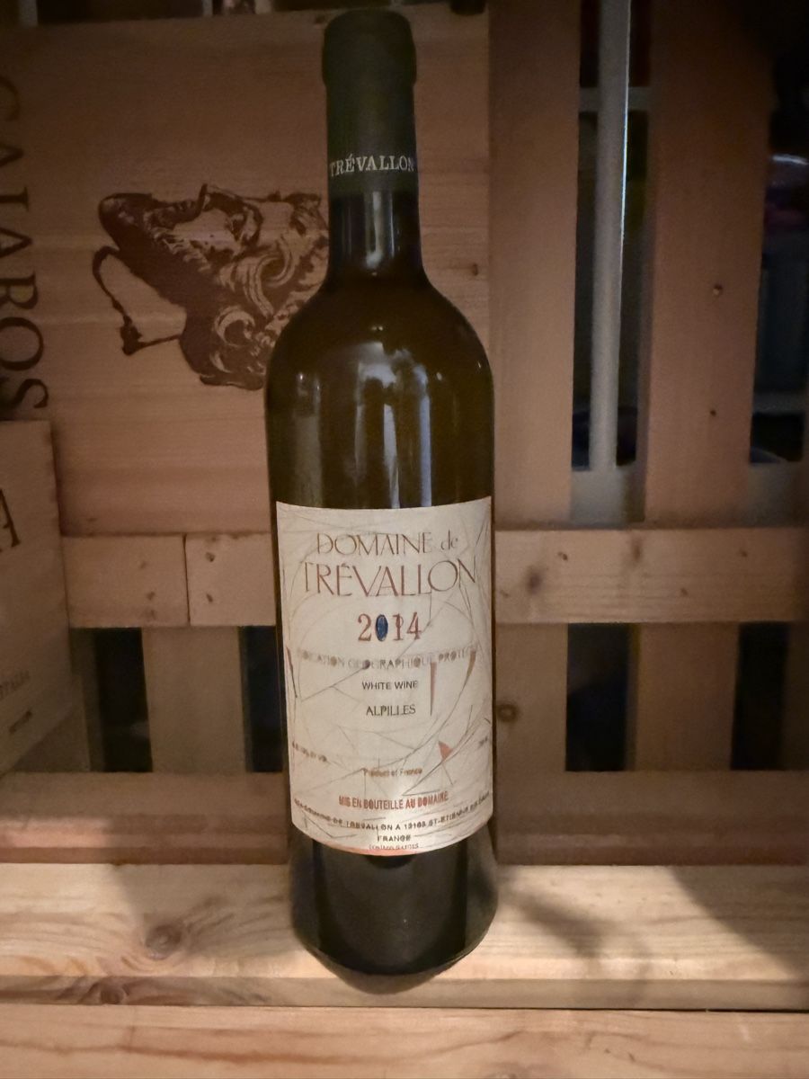 Vino: 1 bouteille de Trevallon blanc 2014 – Usato da Froideville venduto da vic83