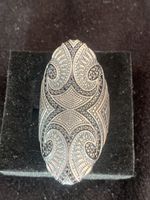 Ring Silber 925 mit Ornamenten Grösse 56 guter Zustand