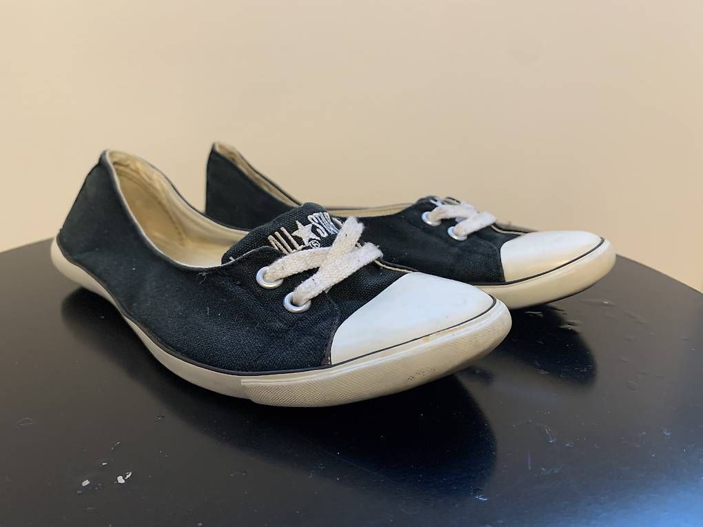 Damenschuhe: Converse Damen schwarz Gr. 38 – Gebraucht aus Einsiedeln von ver_sb5p