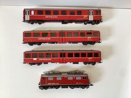 Bemo 7252 100 Davoser Pendel Ge 4/4 I 607 RhB 1:87 H0m