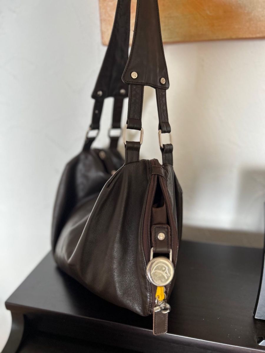 Borse da donna: Brown Leather Handbag, great condition for everyday use! – Usato da steinhausen venduto da pat_nc2x 4
