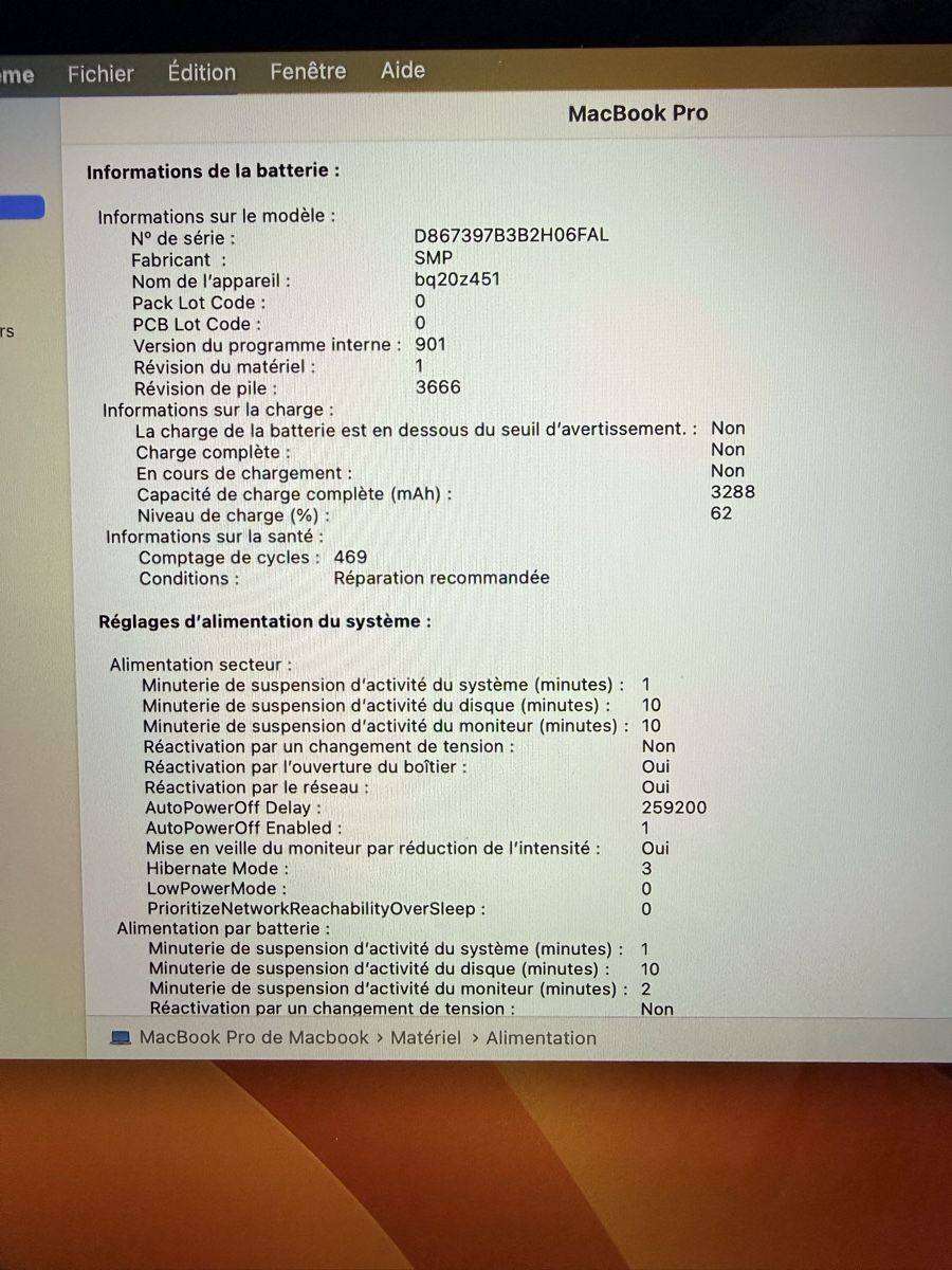 Apple PC: MacBook Pro 2017, en très bon état  – Usato da La Chaux-de-Fonds venduto da hed_27yb 8