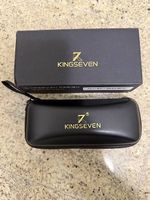  KINGSEVEN Sonnenbrille  Transparent Gray  Neu