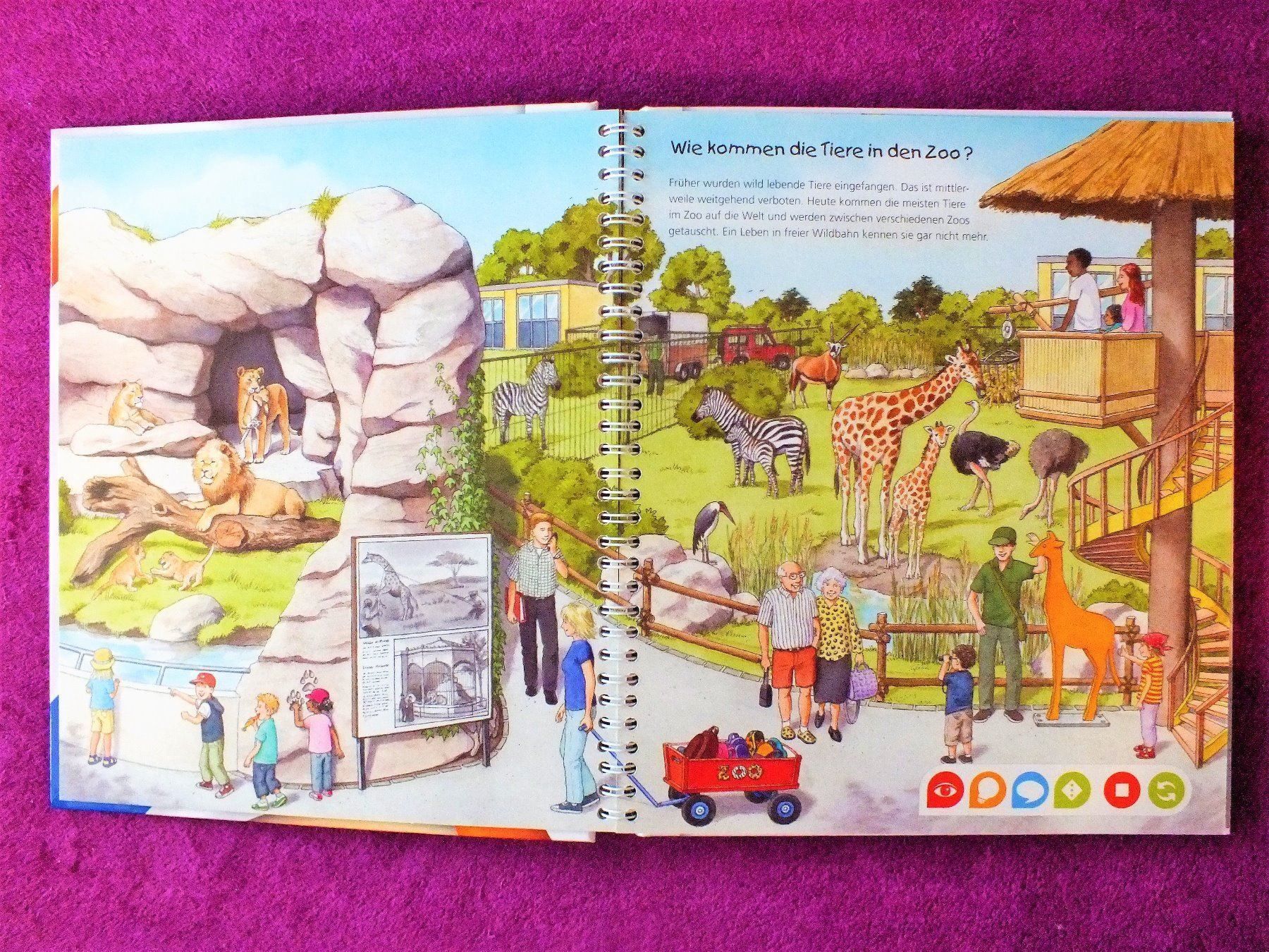 Bücher: tiptoi Buch – Entdecke den Zoo – Gebraucht aus Müllheim Dorf von Seeeule01 2