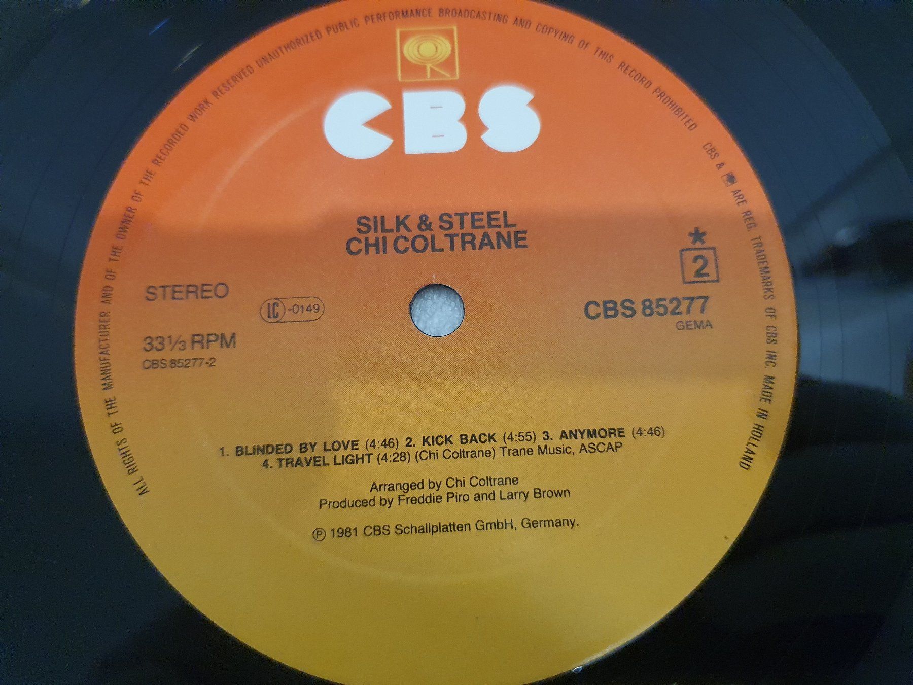 Dischi in vinile: Chi Coltrane – Silk & Steel – Usato da Uster venduto da Vinyl-Leidenschaft 7