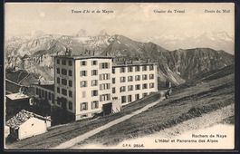 Rochers de Naye, L'Hotel et Panorama des