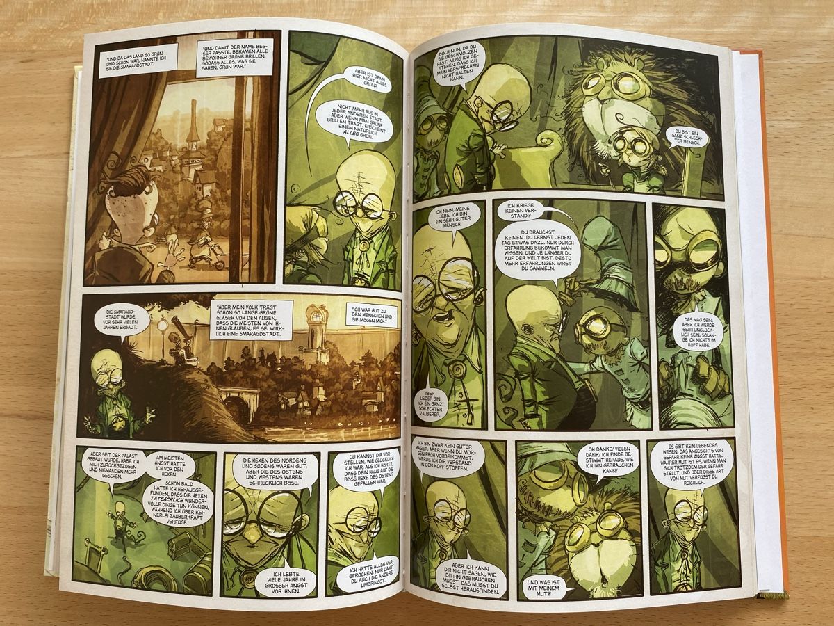 Comics: Der Zauberer von Oz Marvel Comic Panini Hardcover Buch – Gebraucht aus Schwarzenburg von Michellu 8