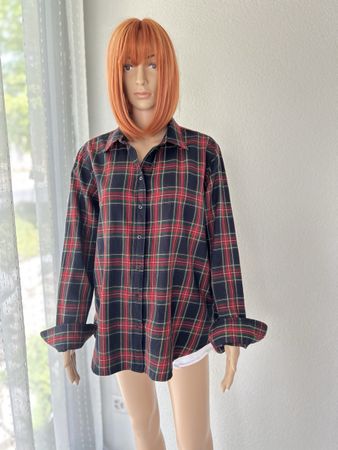 Ralph Lauren Plaid Flannel Shirt for Fall. Size XL. Cozy.