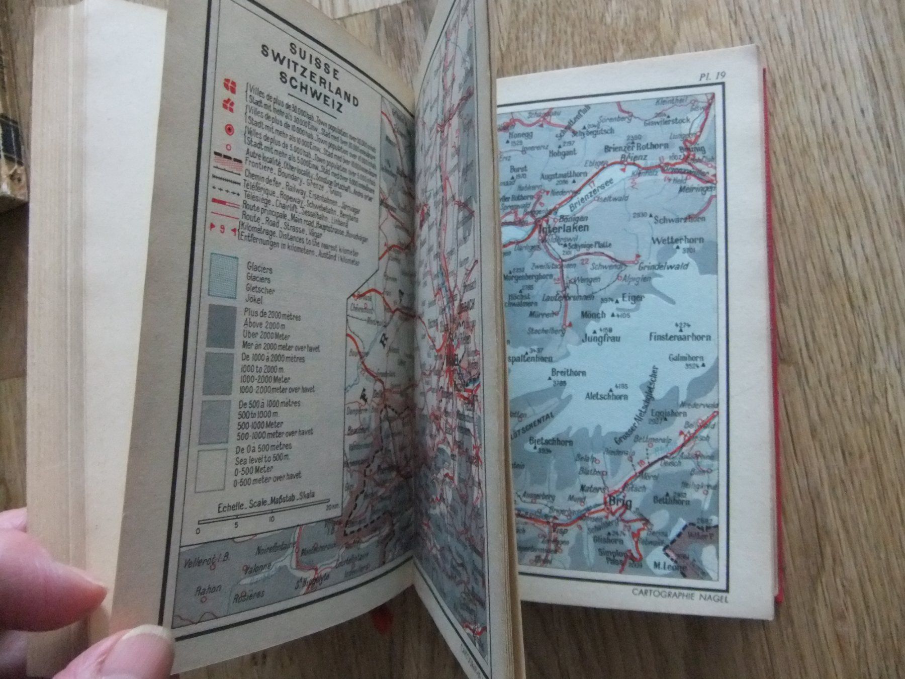 Libri: 3 antike Reiseführer Schweiz – Usato da St. Niklaus VS venduto da wunschlos54 6