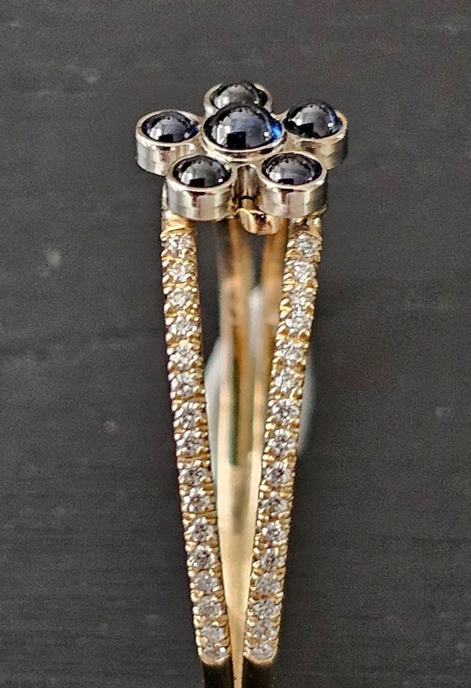 Ringe: bague or jaune 18k sertie – Neu und originalverpackt aus La Chaux-de-Fonds von gpm_2tym 2