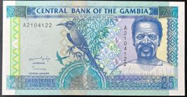 Gambia 25 Dalasis (1996) - non circ./unz
