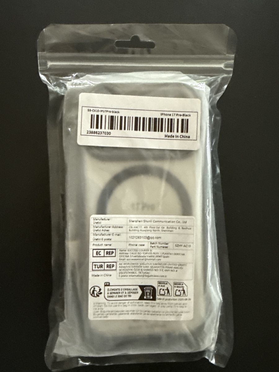 Apple Cover & Protezioni schermo: iPhone 17 Pro Black Hülle mit Necklace Band – Nuovo e nell'imballaggio originale da Küsnacht ZH venduto da 4me0 4