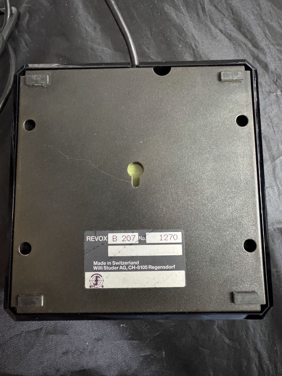 Revox Telecomandi: Revox B207 IR Transceiver – Usato da Seewen SZ venduto da QM.03 3