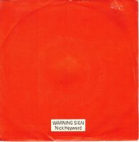 Single7   Nick Heyward -- Warning sign