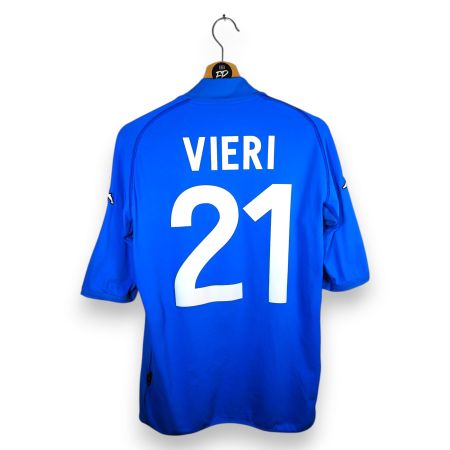 Original 2002 Italy Home Trikot Vieri