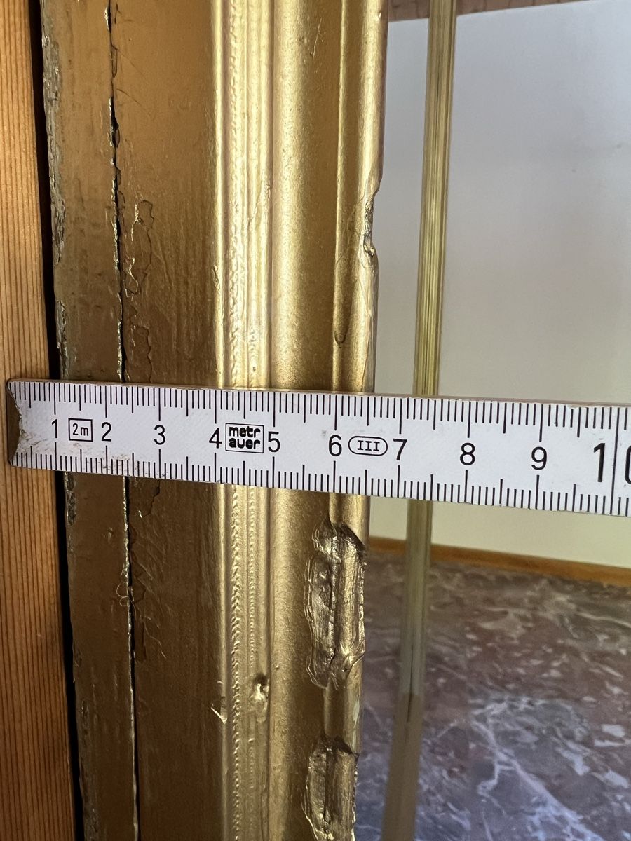 Specchi: Grand miroir cadre doré  – Usato da St-Martin VS venduto da Marie-France22 4