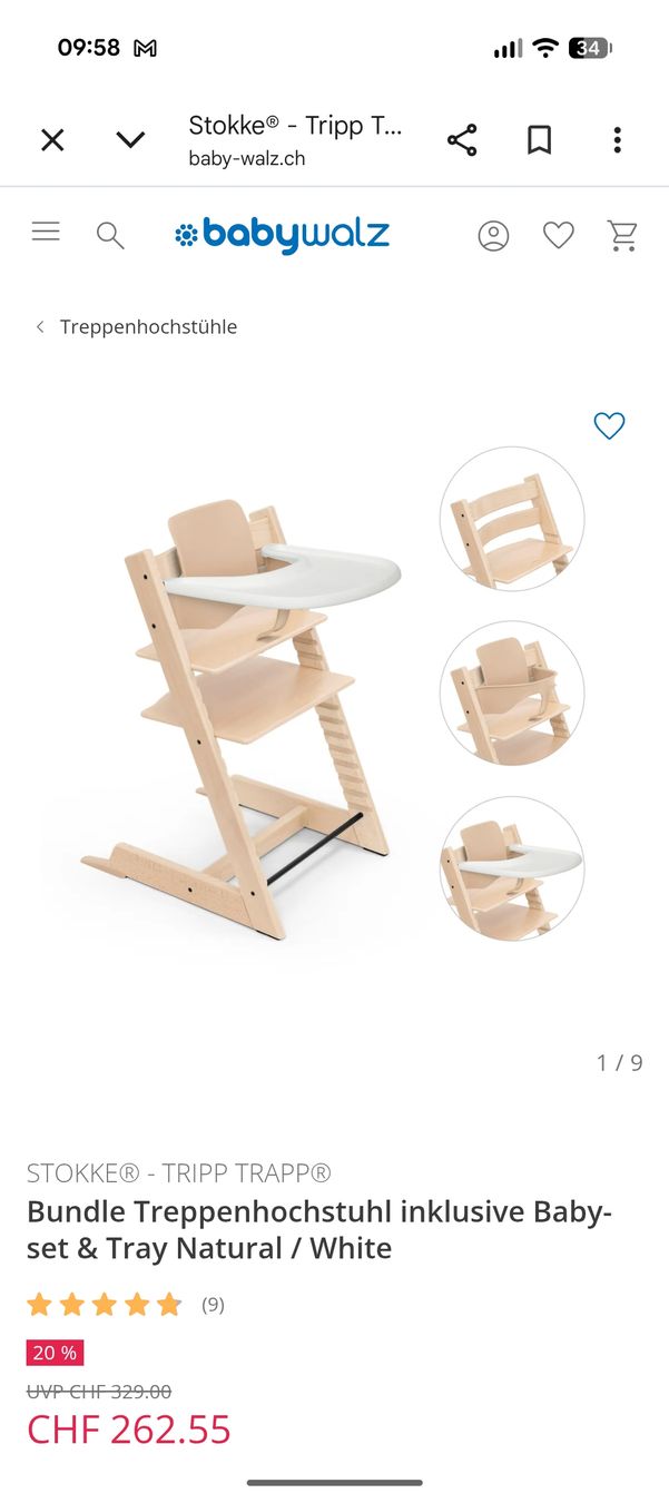 Stokke Hochstühle: Stokke Tripp Trapp Tray – Gebraucht aus Zürich von giulia20221991 1