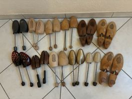 Schuhspanner Set verschiedene Grössen Holz Kunststoff guter 