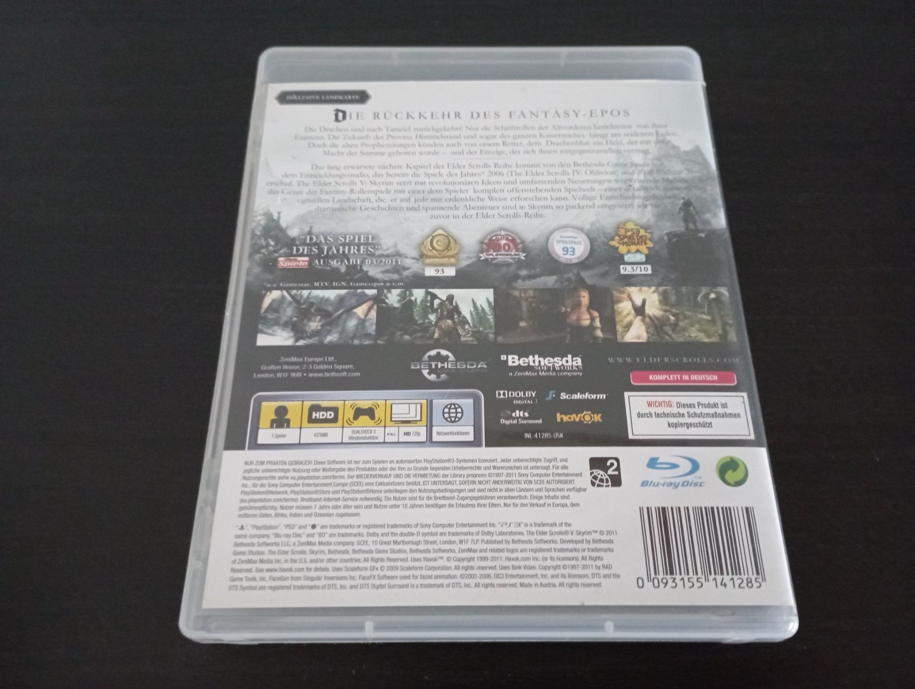 Sony Giochi: PS 3 The Elder Scrolls V - Skyrim – Usato da Allschwil venduto da pri_9lsr 2