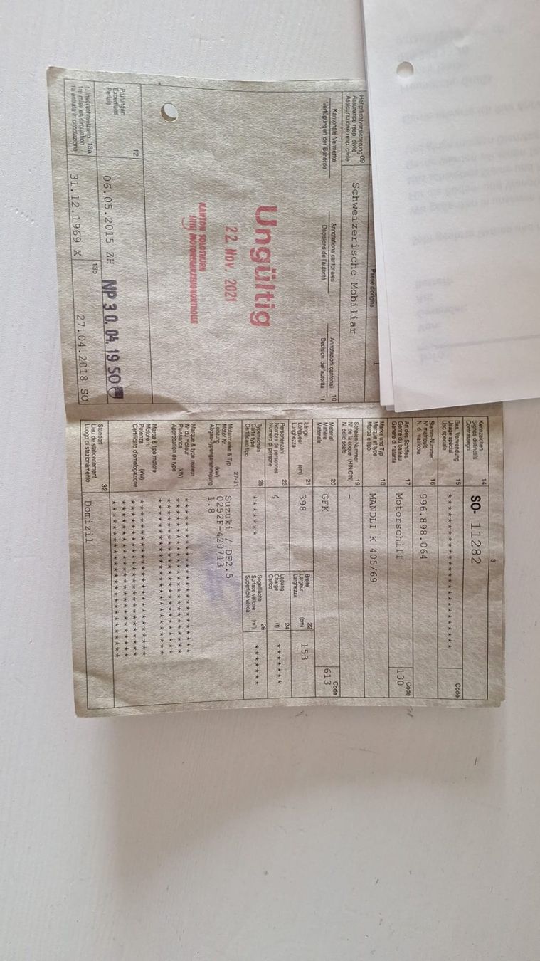 Mändli Boote: Mändli Typ 405 69, Baujahr 73 – Gebraucht aus Schmerikon von hmu_m5vg 7