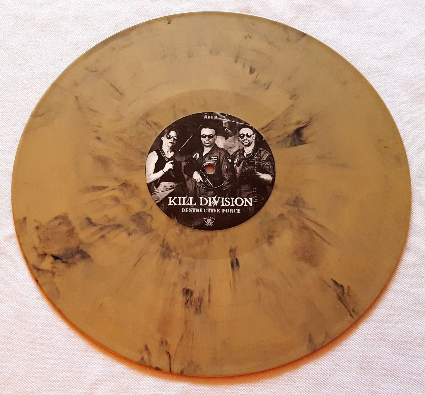 Schallplatten: Kill Division - Destructive Force - 2013 Beige Marbled Vinyl – Neu (gemäss Beschreibung) aus Uster von Zardodel 3