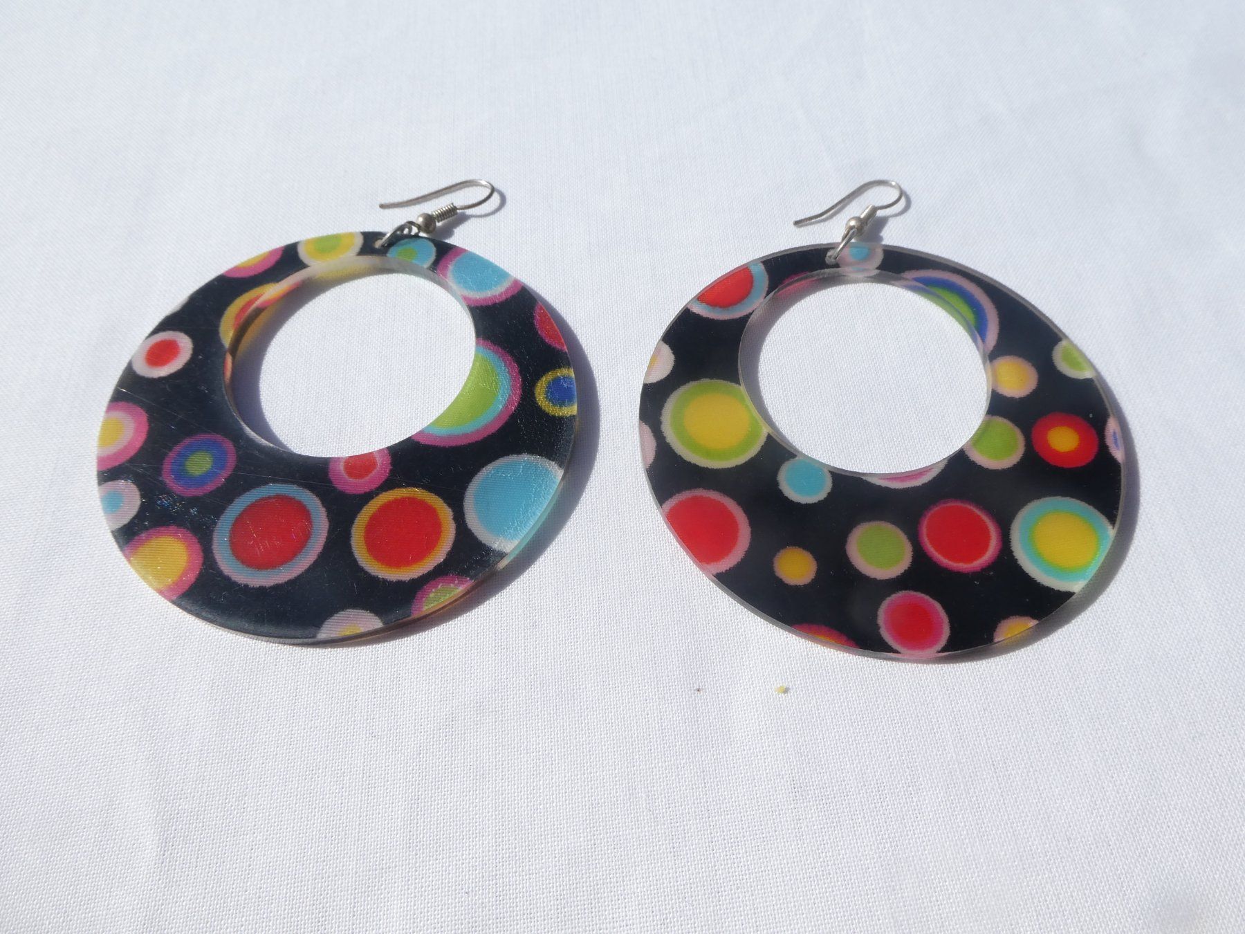 Ohrringe & -stecker: Grosse Vintage Ohrhänger, Modeschmuck – Gebraucht aus Gattikon von kaandooh