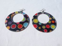 Grosse Vintage Ohrhänger, Modeschmuck