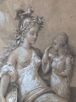 JACQUES-LOUIS DAVID 1748-1825 Paris/Brüssel BEDEUTENDES WERK