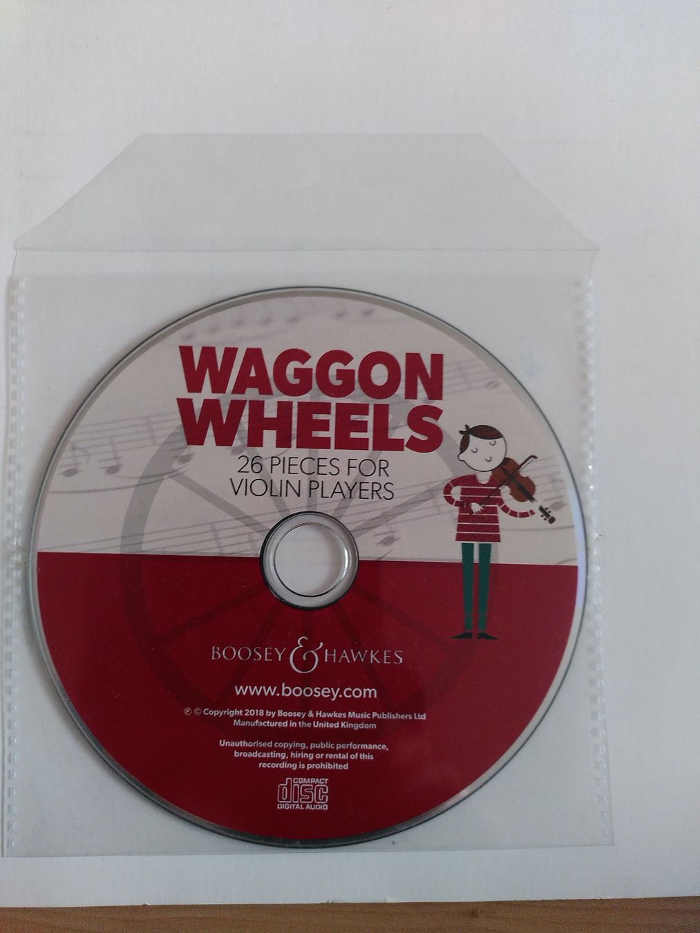 Libri: WAGGON WHEELS/ 26 PIECES FOR VIOLIN PLAYERS – Usato da Brugg AG venduto da olamim 3