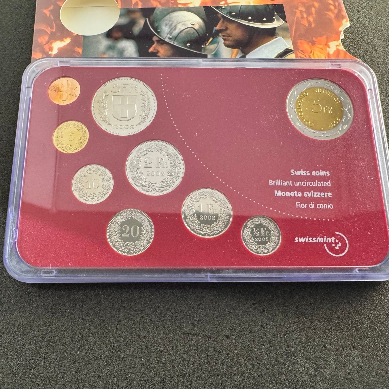 Tutti le monete: Münzsatz Schweiz Escalade 2002 stgl – Usato da Reitnau venduto da Coinhouse 2
