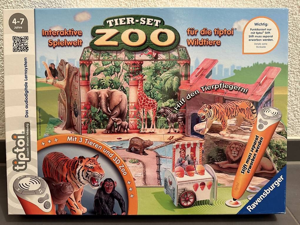 Tiptoi Spielzeuge: Tip Toi: Tier-Set Zoo – Gebraucht aus Pfungen von Mafo88