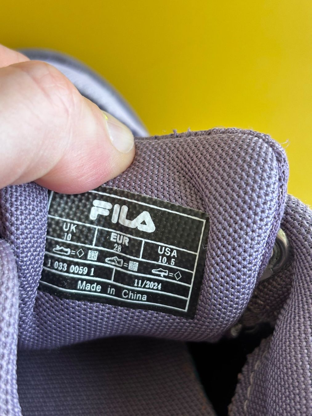 Fila Scarpe per ragazzi: FILA Sneakers lila Gr. 28 – Usato da Zürich venduto da missmodernage 7