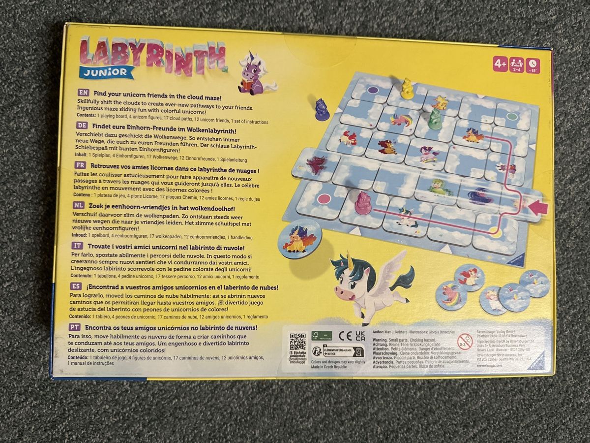 Ravensburger Giochi: Labyrinth Junior Ravensburger  neu – Nuovo e nell'imballaggio originale da Baltschieder venduto da YmroBe 1