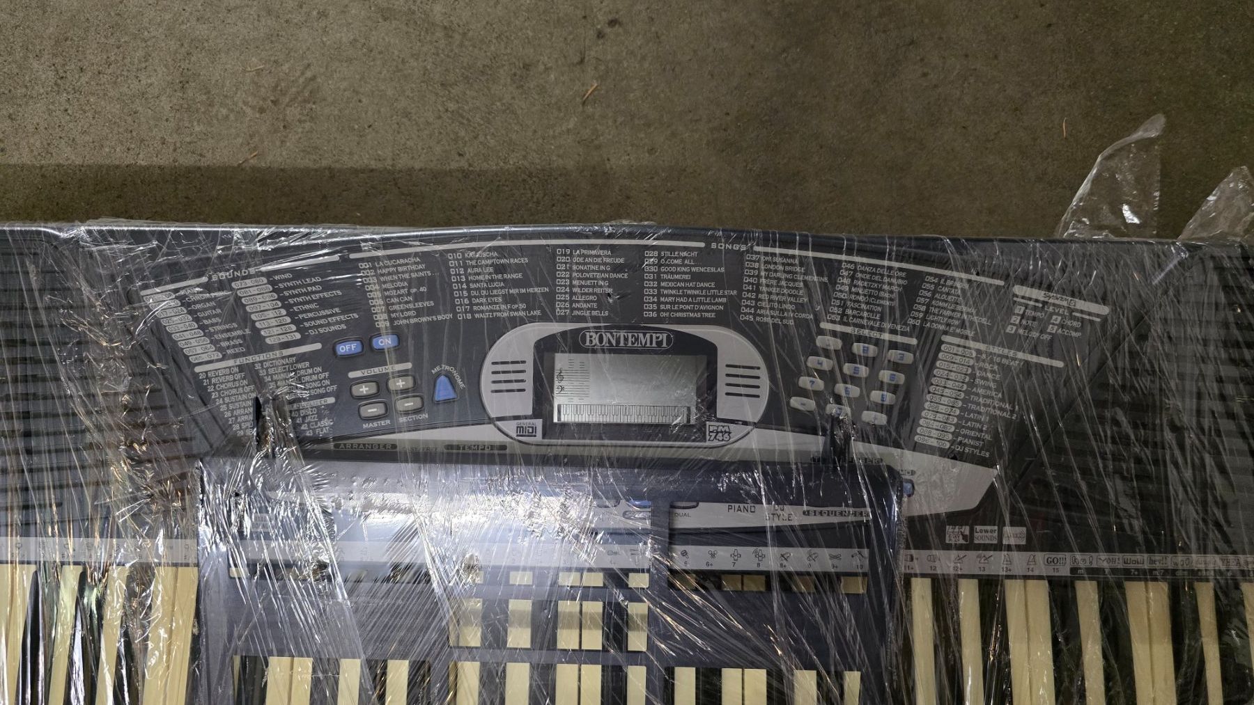 Bontempi Strumenti musicali: Keyboard Bontempi PM746 – Usato da Wittinsburg venduto da MrSascha 1