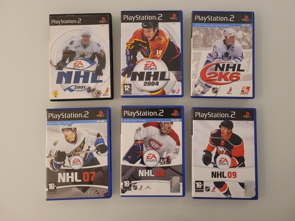 6x NHL Games / PS 2 / Playstation 2 (PAL) | Kaufen auf Ricardo