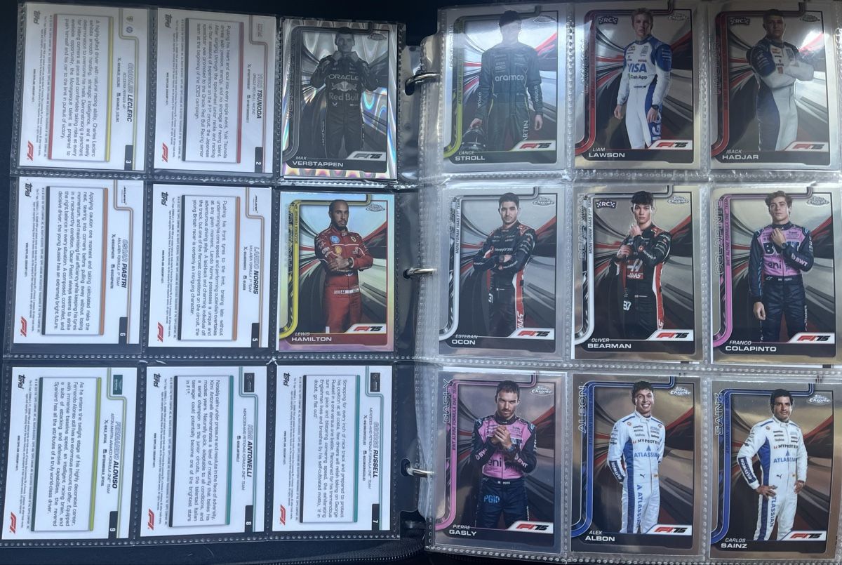 Topps Carte collezionabili: Topps Chrome F1 2025 - Full base set + almost all inserts – Usato da Iragna venduto da olgia5 1